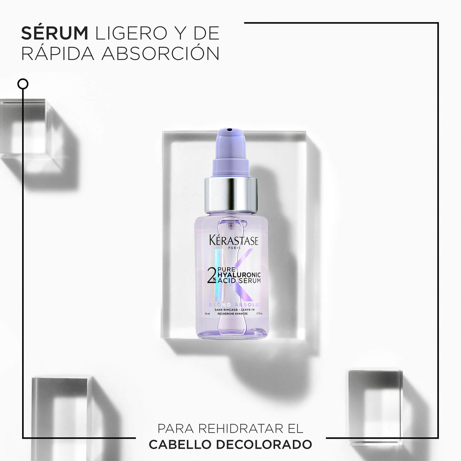 SUERO DE ÁCIDO HIALURÓNICO PURO AL 2% (SUERO PARA EL CABELLO)